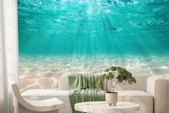 Fototapeta: Krystalicznie czyste morze i piaszczyste dno