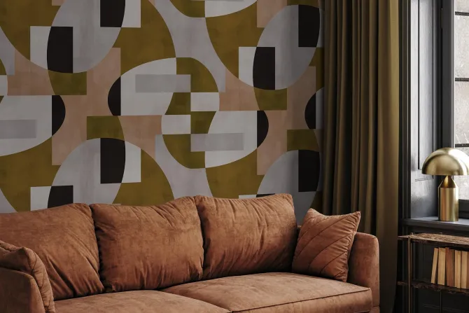 Fototapeta: Kształty w stylu skandynawskim