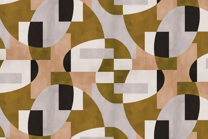 Fototapeta: Kształty w stylu skandynawskim