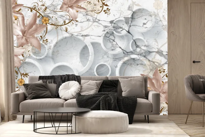 Fototapeta: Kwiaty lilie