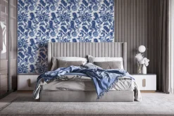 Fototapeta: Kwiaty wśród roślinności z ananasami