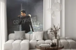 Fototapeta: Kyiv, ukraine - june 30, 2012: queen with adam lambert perform