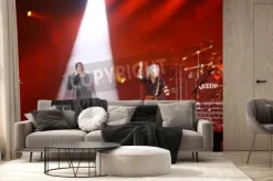 Fototapeta: Kyiv, ukraine - june 30, 2012: queen with adam lambert perform