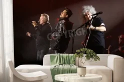 Fototapeta: Kyiv, ukraine - june 30, 2012: queen with adam lambert perform