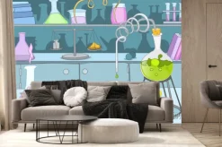 Fototapeta: Laboratorium chemiczne