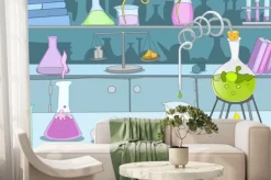 Fototapeta: Laboratorium chemiczne