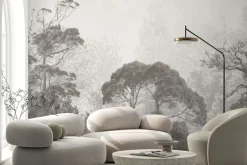 Fototapeta: Las w stylu vintage