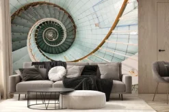 Fototapeta: Latarni wysokie schody