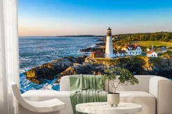 Fototapeta: Latarnia morska portland head light