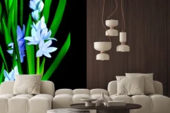 Fototapeta: Lazurowe kwiaty