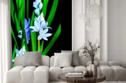 Fototapeta: Lazurowe kwiaty