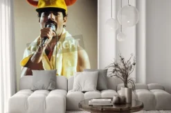 Fototapeta: Leiden, holandia - 27 listopada 1980: freddy merkury wokalista