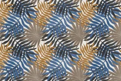 Fototapeta: Liście palm w jesiennych kolorach