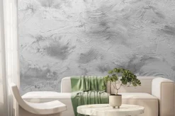 Fototapeta: Light gray textured surface as background, top view