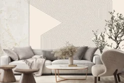 Fototapeta: Linie minimalistyczna abstrakcja