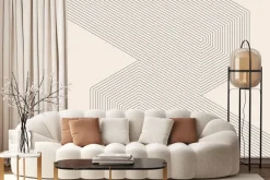 Fototapeta: Linie minimalistyczna abstrakcja