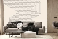 Fototapeta: Linie minimalistyczna abstrakcja