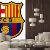 Fototapeta: Logo piłkarskiego klubu fc barcelona