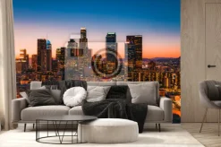 Fototapeta: Los angeles california skyline