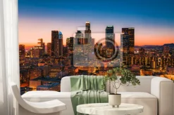 Fototapeta: Los angeles california skyline