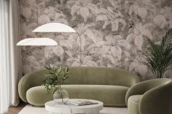 Fototapeta: Malowana subtelna imitacja kwiatów lilii