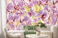 Fototapeta: Malowane kwiaty storczyków