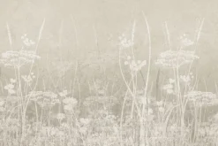 Fototapeta: Malowany wzór pola na jasnym tle