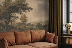 Fototapeta: Malownicze wzgórza z bujną roślinnością