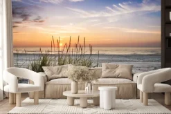 Fototapeta: Malowniczy zachód słońca nad morzem