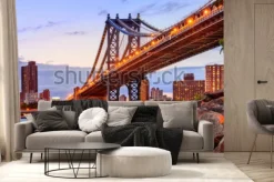 Fototapeta: Manhattan bridge ny