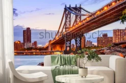 Fototapeta: Manhattan bridge ny