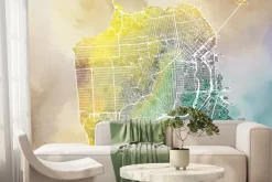 Fototapeta: Mapa miasta san francisco