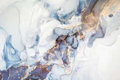 Fototapeta: Marmur w odcieniach niebieskiego i błękitu