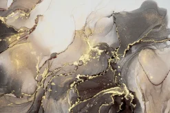 Fototapeta: Marmurowy deseń w stylu akwareli ze złotem