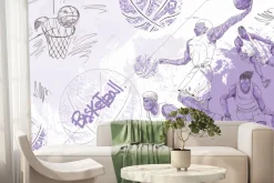 Fototapeta: Mężczyźni grający w koszykówkę