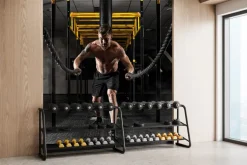 Fototapeta: Mężczyzna rzucający linami