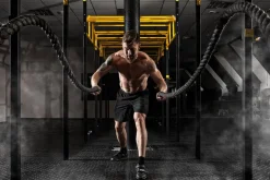 Fototapeta: Mężczyzna rzucający linami