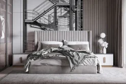 Fototapeta: Metalowe zewnętrzne schody na białej ścianie