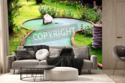 Fototapeta: Mini klub golfowy urządzony w stylu tajskim