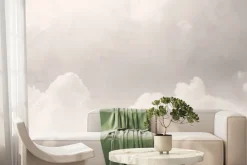 Fototapeta: Minimalistyczne niebo w stylu akwareli