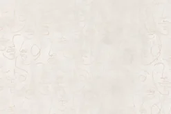 Fototapeta: Minimalistyczne twarze line art nowoczesna abstrakcja