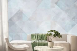 Fototapeta: Minimalistyczny wzór geometryczny na marmurowym tle