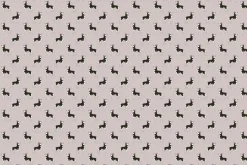 Fototapeta: Minimalistyczny wzór w czarno białe psy