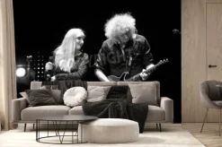 Fototapeta: Minsk, belarus - february 28 andrew fletcher, dave gahan and