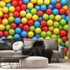 Fototapeta: Mixed background color balls