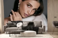 Fototapeta: Moda biżuterii. kobieta w luksusowych klejnotach