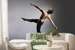 Fototapeta: Młody, stylowy i nowoczesny balet tancerz