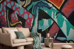 Fototapeta: Młodzieżowa sztuka w stylu graffiti