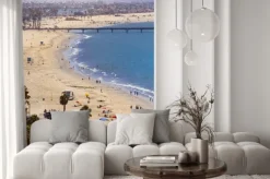 Fototapeta: Molo w long beach, los angeles, kalifornia