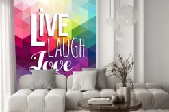 Fototapeta: Motywacja cytat inspiracji kolor low poly